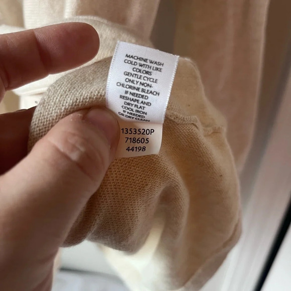 J Jill pure Jill Women cardigan snap closure cashmere cotton blend Petite Medium - Picture 6 of 8